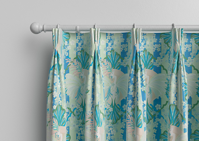 Faded Glamour, Absinthe Stripe - Made To Measure Curtains - Image 11